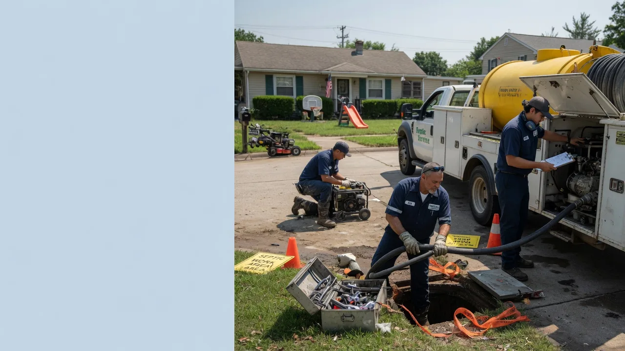 Septic Tank Pumping in Mentcle, PA near me